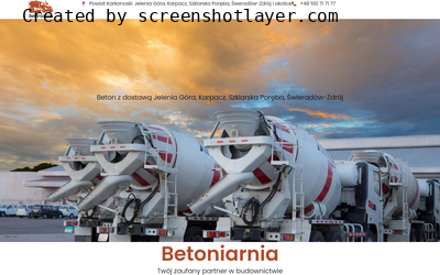 Transport betonu – szybko i solidnie